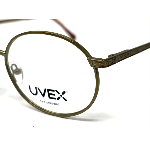 UVEX BY SPERIAN RC109 ANTIQUE GOLD TITMUS SAFTY EYEGLASSES FRAME - Picture 6 of 6